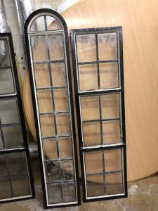 Shrinetowerwindows New windows ready to be installed