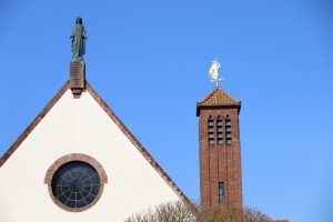 Churchtowerourlady The restored Shrine Church Tower is unveiled